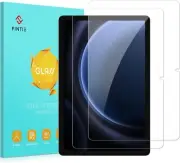 2 Pack 9H Tempered Glass Screen Protector for Samsung Galaxy Tab S9 FE/S9/S8/S7