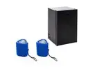Kings 110L Upright Fridge Freezer 12V / 24V+ 2x Bluetooth Speaker 5W