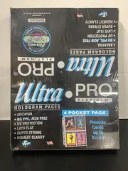 Rembrandt Ultra Pro Platinum 4 Pocket For Cards 3 1/2 X 5 100 Pages New Sealed