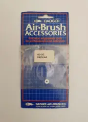 Badger 400 Detail Touch-Up Gun Air Brush Needle Packing Nut Washer