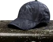 [NOGA] Python Camouflage Hat Simplicity Outdoor Sun Hat Army Hat Woodland Camo Outdoor Tactical Cap for Fishing Hiking Hunting