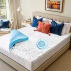 Subrtex Memory Foam Mattress Topper King Cooling Mattress Topper 3 Inch for H...