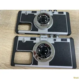 手機保護殼 適用於同款3D三星立體超擬真復古相機手機殼samsung Note 20 Ultra S21 S22+