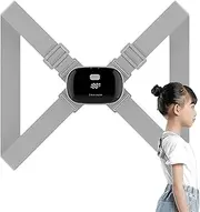 Smart Posture Corrector - Adjustable Back Support Brace,Adjustable Upper Back Brace for Women Men, Breathable Back Support Straightener