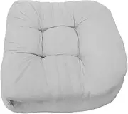 Luxurious Square Tufted Cushions for Patio Furniture in Light Blue Enhance Comfort and Style
