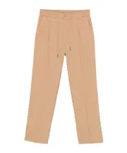 drawstring casual pants IT50 sandy brown