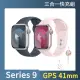 三合一快充組【Apple 蘋果】Apple Watch S9 GPS 41mm(鋁金屬錶殼搭配運動型錶帶)