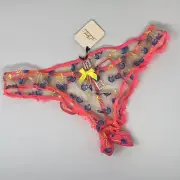 Agent Provocateur Cherrie Ouvert Brief AP4 Large NWT