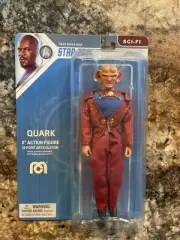8" Topps x Mego Star Trek Deep Space 9 QUARK Collector Action Figure NEW Ltd Ed