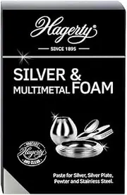 Hagerty A101153 185 g Silver and Multi-Metal Foam - Black