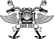 Metal Motorcycle Logo,Wall Mounted Headgear Brackets for Motorcycle - Jacket Hook, High Load Bearing Door Coat Hangers with 2 Hooks for Baseballs Headgear
