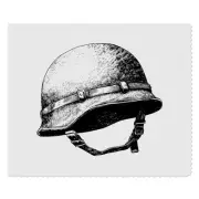 2 x 'Army Helmet' Microfibre Lens / Glasses Cleaning Cloths (LC00029208)