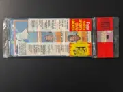 1981 Topps Rack Pack Fernando Valenzuela & Mike Scioscia & Tony Pena RC Showing