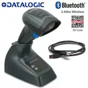 Datalogic QBT2430-BK-BTK1 Quickscan 2D Wireless Bluetooth Barcode Scanner Kit 2D
