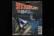 Starfleet Plane Die-Cast Metal Free Running Wheels LARAMI Vintage Toy blue/white