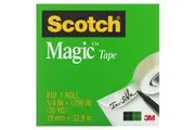Scotch Magic Tape 810 19mm x 33M Pack 12