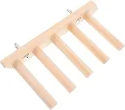 ERINGOGO Wooden Cat Climbing Frame Step Wall Mounted Cat Ladder Space-Saving Indoor Exercise Shelf Resting Platform