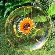 Cloisonne DIY Kit Suitable for Beginners,Flower On Acrylic Plate,Home Decoration,Including All Tools,Paint by Numbers Kit,Pre-Drawn Painting for Adults and Kids,6" Diameter
