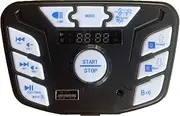 JR1927M-24V Children's Electric car Multifunctional PCB Center Panel, Printed Circuit Board Control Entertainment Operating System Power Wheel Accessories Replacement Parts