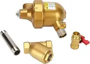 Gas Storage Tank Automatic Drainage Valve Robust Drainer Valve for Compressed Air Equipment Aluminum Brass