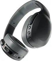 Skullcandy Crusher Evo Over-Ear Wireless Bluetooth Headphones with Sensory Bass, 40 Hr Battery, Microphone, Works with iPhone Android, 2 Year – Asphalt