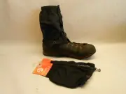 Merrell Running Gaiters Hook Loop Hiking Camping Outdoor Trail Fit size 9-12
