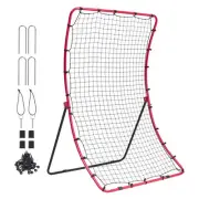 Baseball Softball Rebounder Net 4x5.5 ft Pitchback Multi Angle Training Tool