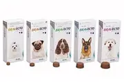 Flea & Tick Control Chew Yellow Pack for Very Small Dogs 2-4.5kg, Single Chew