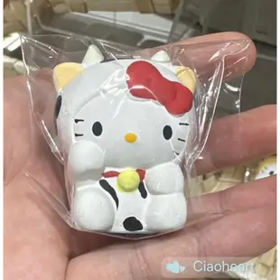 預購》日本商品 日本限定 開運招褔十二生肖Hello Kitty造型陶偶擺飾