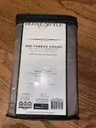 Hotel Style 2 Pillowcases King 600 Thread Count Manatee Grey 100% Cotton New