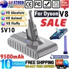 9500mAh Battery for Dyson V8 Absolute SV10 V8 Animal Fluffy Motorhead / Filters