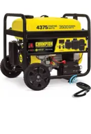Champion 4,375-W 7-HP Portable RV Ready Gas Powered Generator with Remote Start