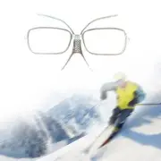Skiing Goggles Frame Skiing Glasses Frame for Men Women Flexible Clear Myopia