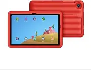 SAMSUNG Galaxy Tab A9+ Plus Kids Edition 11” 64GB WiFi Android Tablet, Long Battery Life, Expandable Storage, Thin, Light Design, Durable Puffy Cover, US Version, 2024, Red