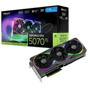 PNY VCG5071T16TFXXPB1 O GeForce RTX 5070 Ti ARGB Triple Fan Plus OC 16G Graphics Card