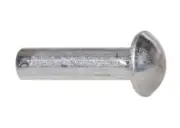 RivetKing 18N75RRDAP/1100 3/16" X 3/4" Round Head Aluminum Solid Rivet 1lb Box