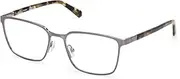 [GUESS] GU50243 009 Shiny Satin Gunmetal 58/18/145 Men's Glasses, 009 Shiny Satin Gunmetal, 58/18/145