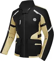 Scoyco Adventure Touring Motorcycle Jacket with CE Armor Thermal Liner Waterproof Oxford Fabric Motorbike Clothing Men Women