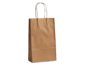 Brown Kraft Bag With Twisted Paper Handle – Small (500pcs/ctn)