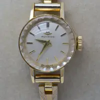 在飛比找Yahoo!奇摩拍賣優惠-《寶萊精品》MOVADO 摩凡陀金乳白鑽型手動女錶