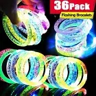 AMENON 36 Pack Glow In The Dark LED Bracelets Party Favors for Kids Party Sup...