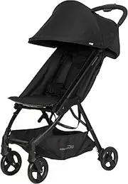 Safe-n-Sound Weekender Stroller, Compact, Lightweight Self Standing Fold with Adjustable Built in Carry Strap, 6kg Basket Capacity, Black (37015)