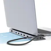 Mbeat D12 Multi-Port Dual HDMI 4K USB-C Dock
