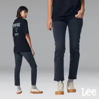 在飛比找momo購物網優惠-【Lee 官方旗艦】女裝 牛仔褲 / 401 中腰合身小直筒