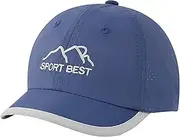 [YJZQ] Children's Summer Sun Hat, Quick-Drying Baseball Cap, Toddler Soft Peaked Cap, Adjustable Sports Hat, Breathable Mesh Cap, Lightweight Leisure Hat for 3-8 Years, Boys and Girls