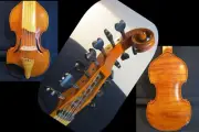 Baroque style song Master 7×7 strings 14" Viola d'Amore,powerful sound #12955