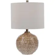 Uttermost 28343-1 Lagos 22 inch 150 watt Table Lamp Portable Light, Rustic