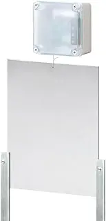Giantz Automatic Chicken Coop Door, Auto Opener Cage Closer Poultry Doors Hardware Pet Supplies, 60 x 25cm Aluminium Timer and Light Sensor Control Waterproof