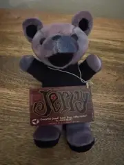 Jerry Garcia Grateful Dead Bean Bear Collectible New NWT