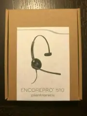 Plantronics HW510 EncorePRO Monaural, Voicetube Headset, 89433-01